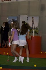 Sexy girls upskirts exhibition set 